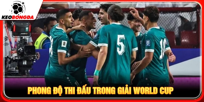 Phong độ của người chơi đội tuyển bóng đá quốc gia Iraq
