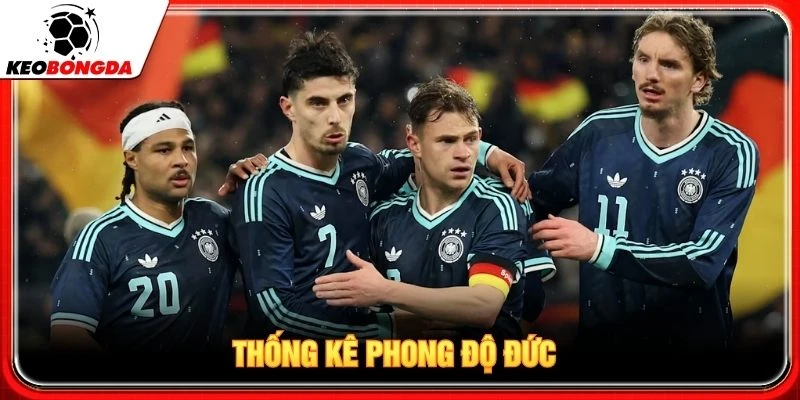 Thống kê phong độ Đức