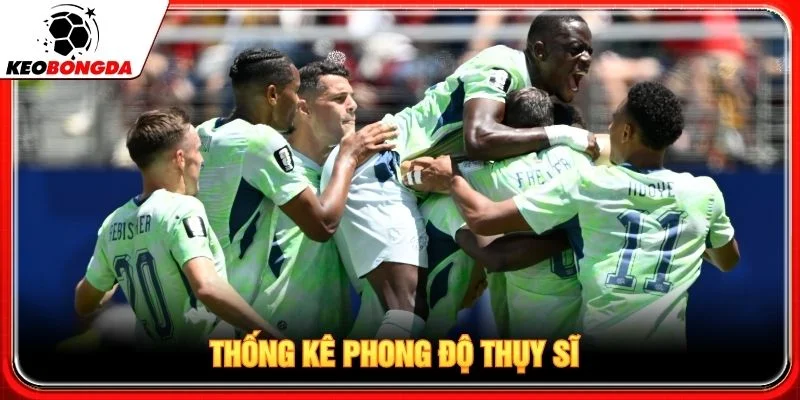 Thống kê phong độ Thụy Sĩ