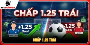 chấp 1.25 trái